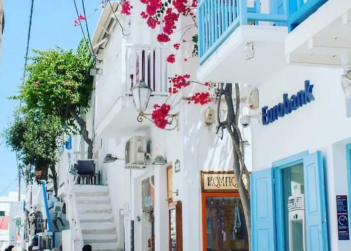 Lägenhet Luxury In The Heart Of Mykonos Town